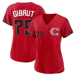 Women's Limited Red Ian Gibaut Cincinnati Reds 2026 City Connect Stadium Jersey