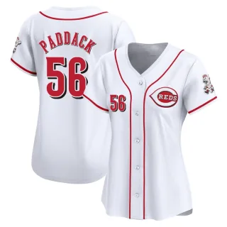 Women's Limited White Chris Paddack Cincinnati Reds Home Jersey