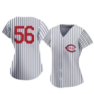 Women's Replica White Chris Paddack Cincinnati Reds 2022 Field Of Dreams Jersey