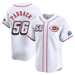 Youth Limited White Chris Paddack Cincinnati Reds 2025 Speedway Classic Alternate Jersey
