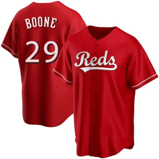 Youth Replica Red Bret Boone Cincinnati Reds Alternate Jersey