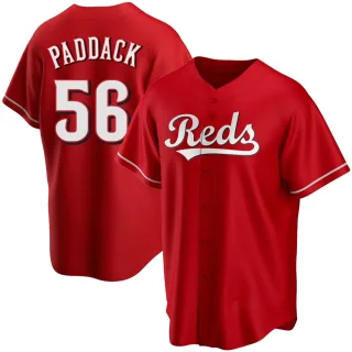 Youth Replica Red Chris Paddack Cincinnati Reds Alternate Jersey