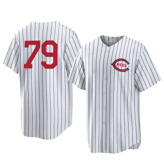 Youth Replica White Ian Gibaut Cincinnati Reds 2022 Field Of Dreams Jersey